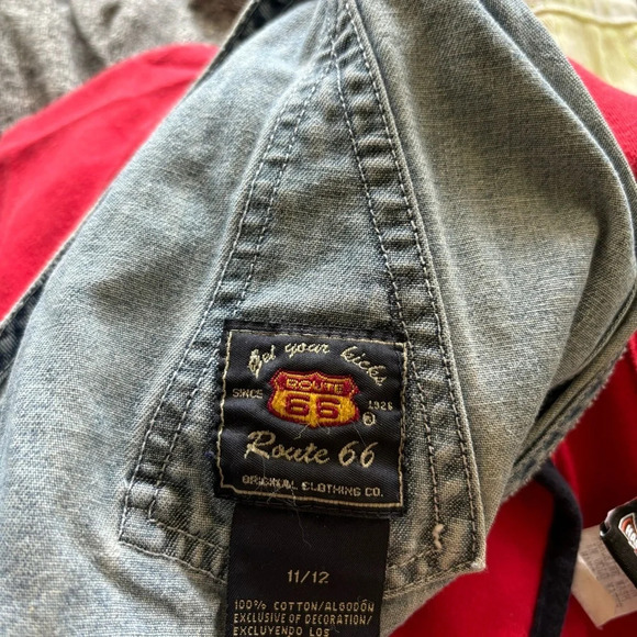 Junior's Denim Shortalls Size 11/12 - Picture 3 of 6